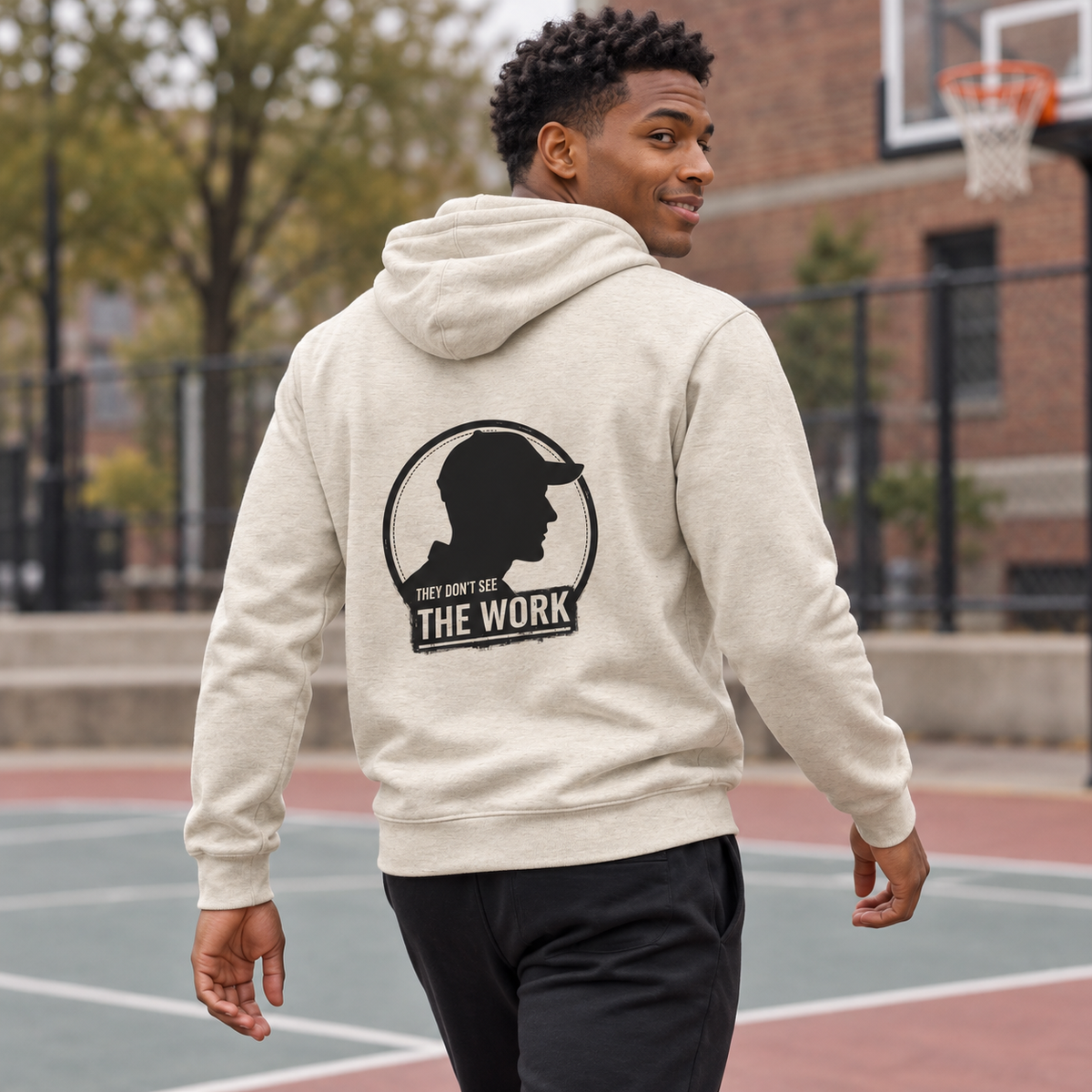 THEY DONT SEE THE WORK – Unisex Hoodie