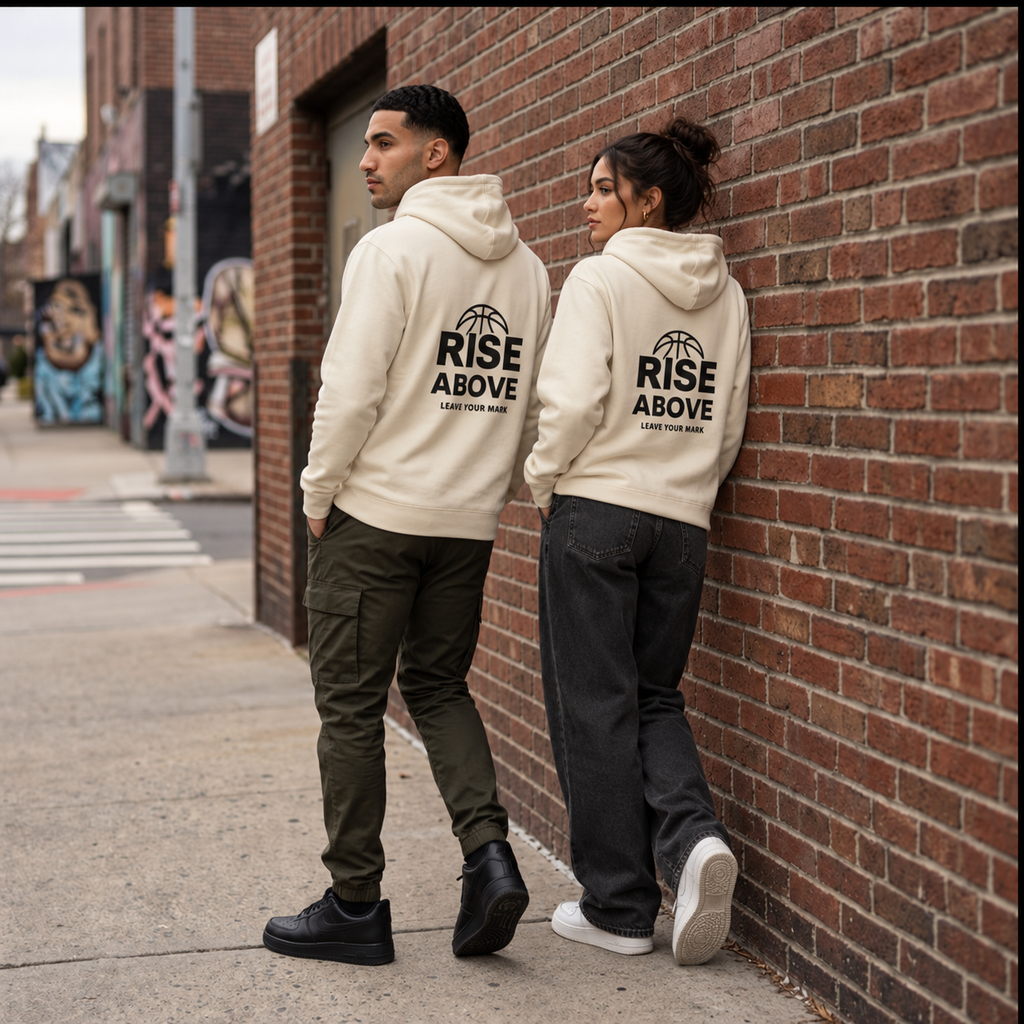 RISE ABOVE – Unisex Hoodie