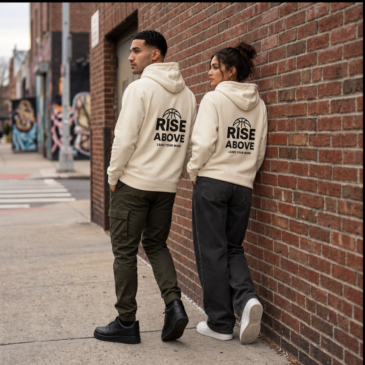 RISE ABOVE – Unisex Hoodie