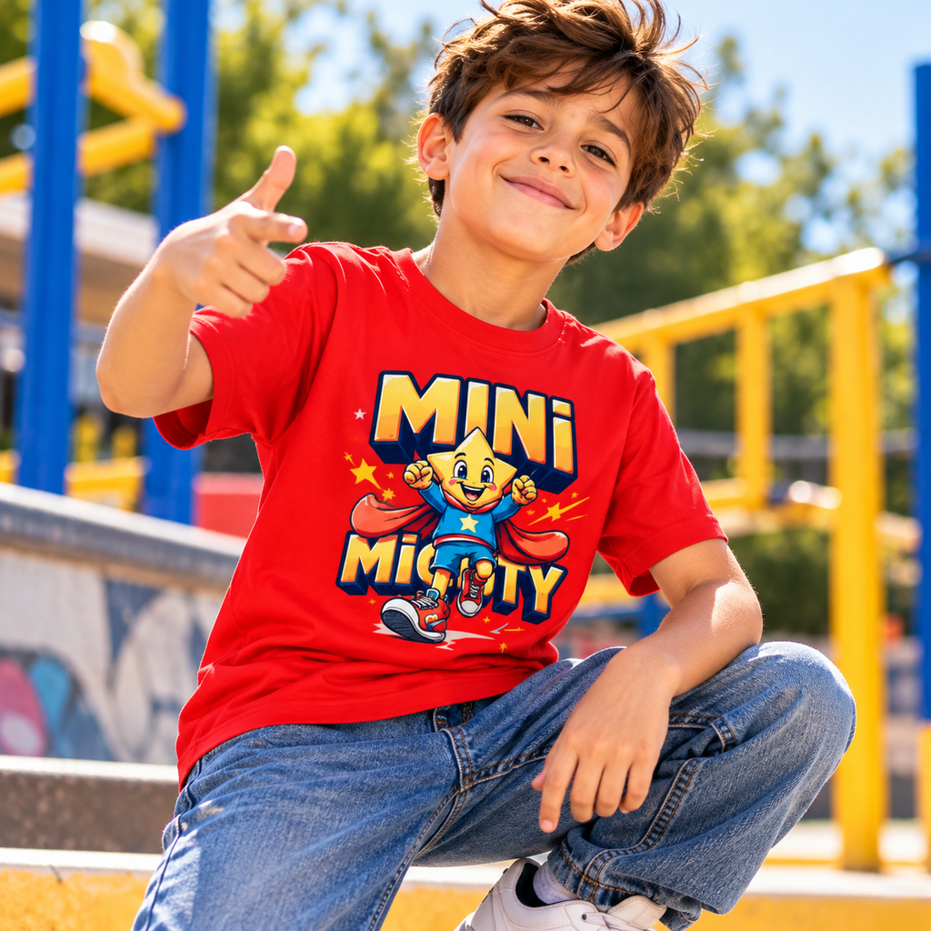 MINI BUT MIGHTY - Kids Graphic T-Shirt