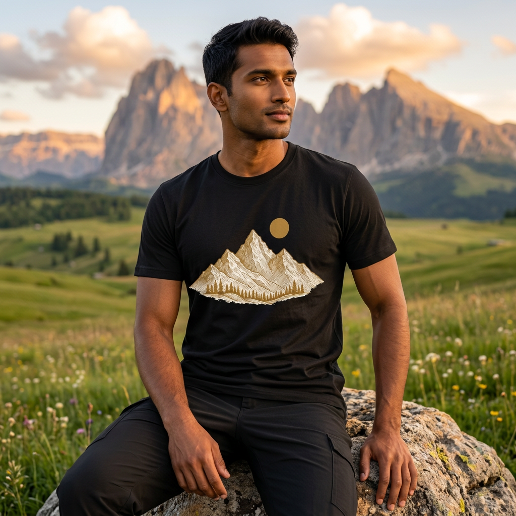 The Mountain & Sun - t-shirt
