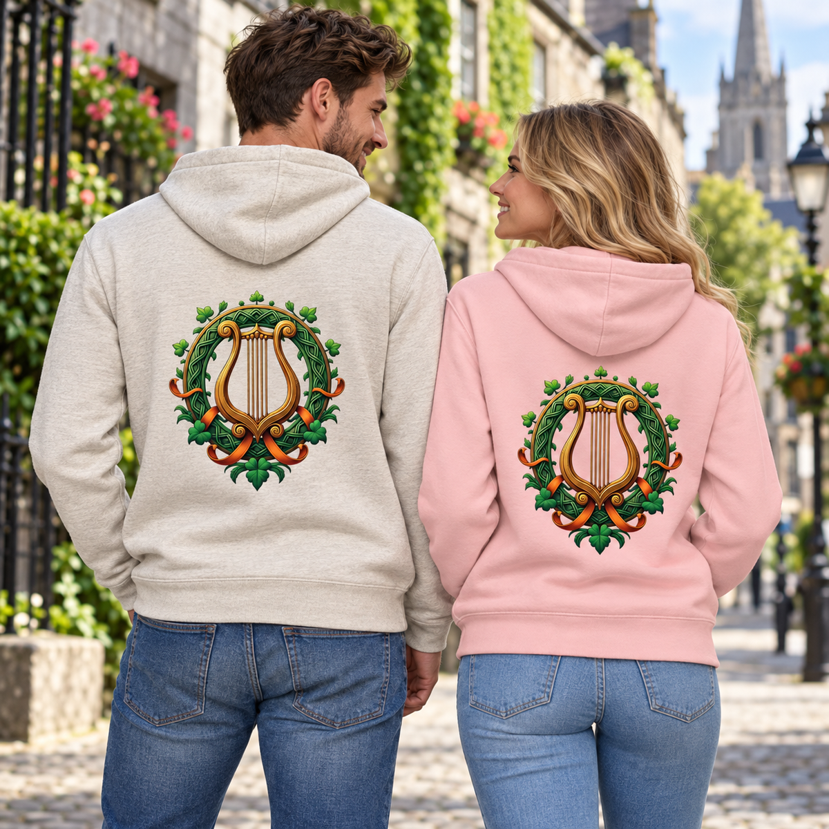 Luxury Irish heritage design - Unisex Hoodie