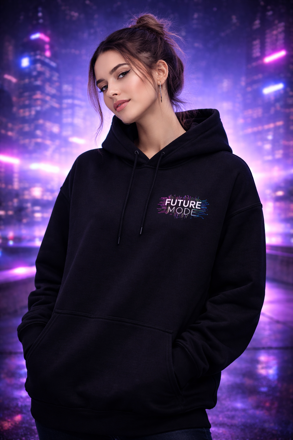 Unisex Hoodie - Quantum Core– Future Mode Streetwear