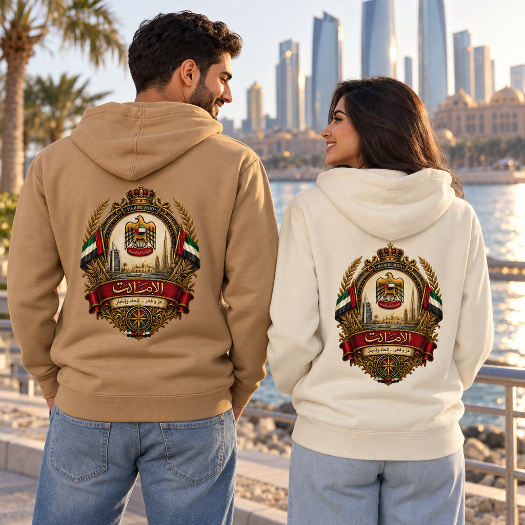 luxury UAE heritage design – Unisex Hoodie