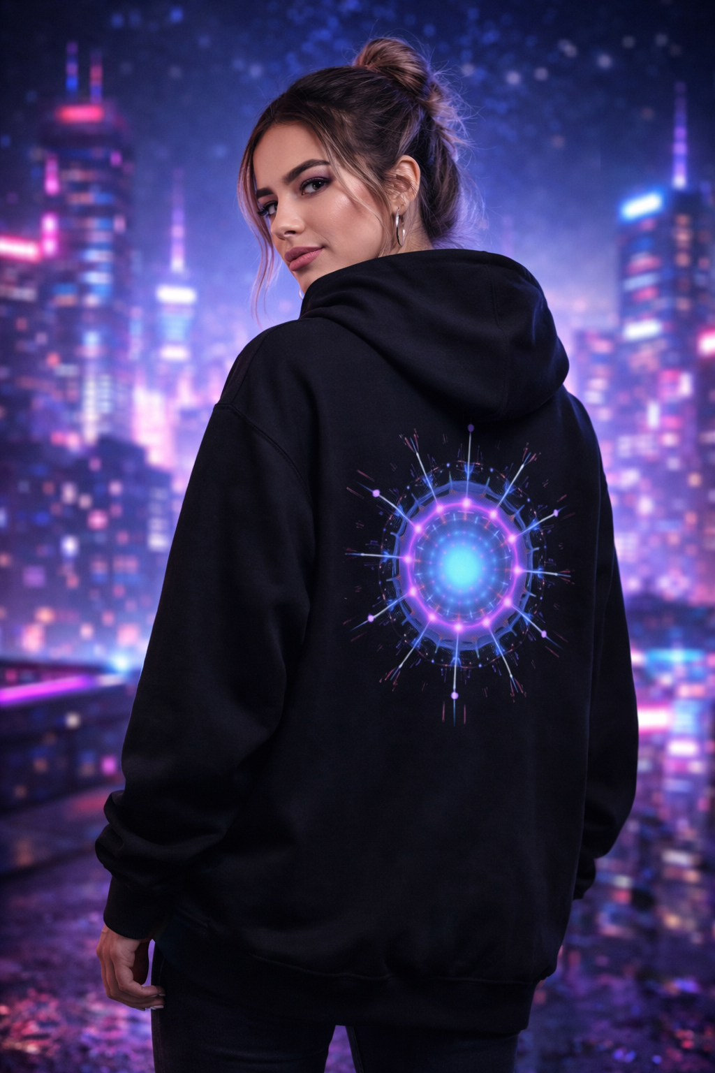 Unisex Hoodie - Quantum Core– Future Mode Streetwear