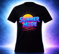 D062-Unisex t-shirt  -"SUMMER MODE" Design