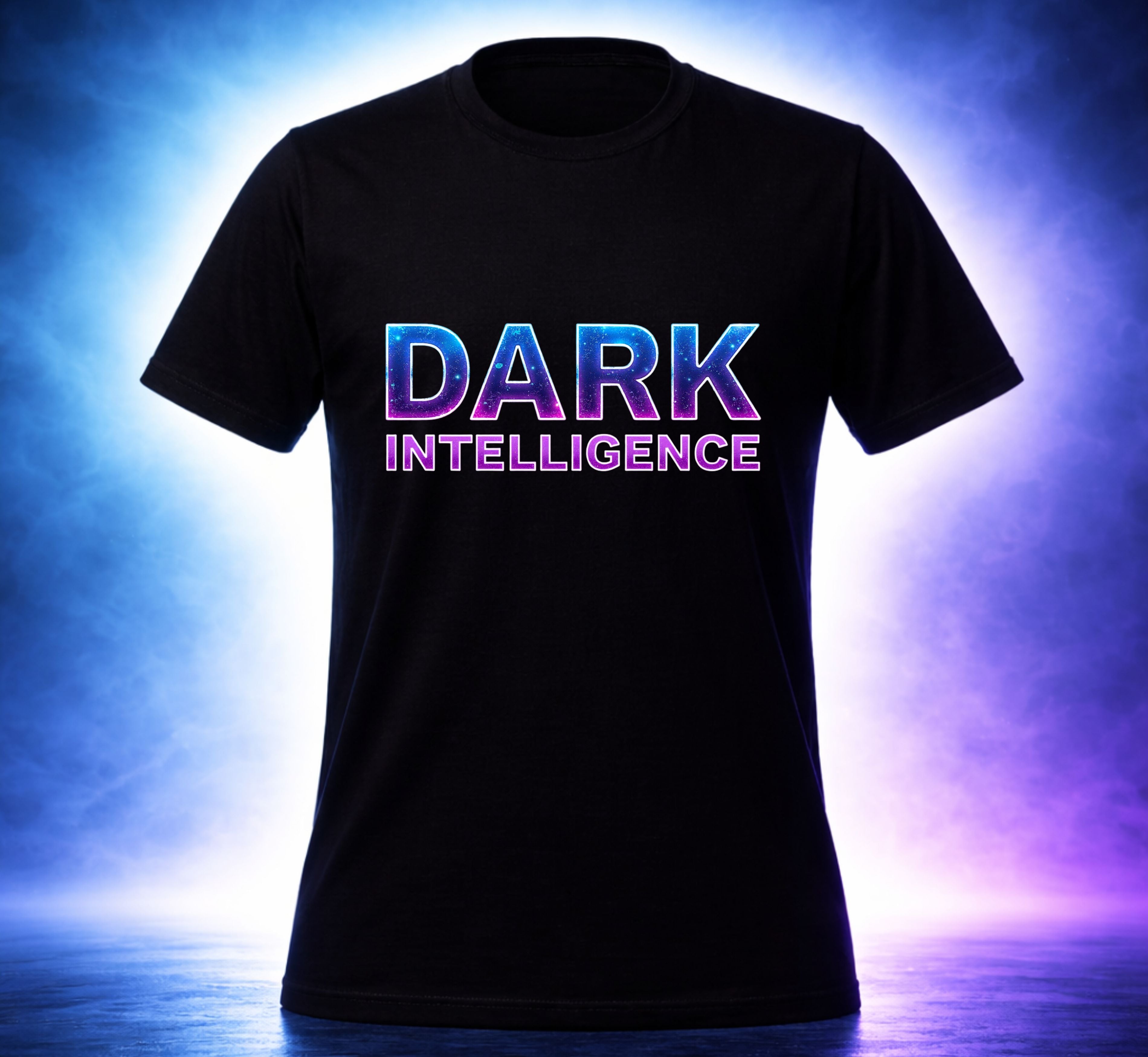D011-Unisex T-Shirt -  "DARK INTELLIGENCE" Design