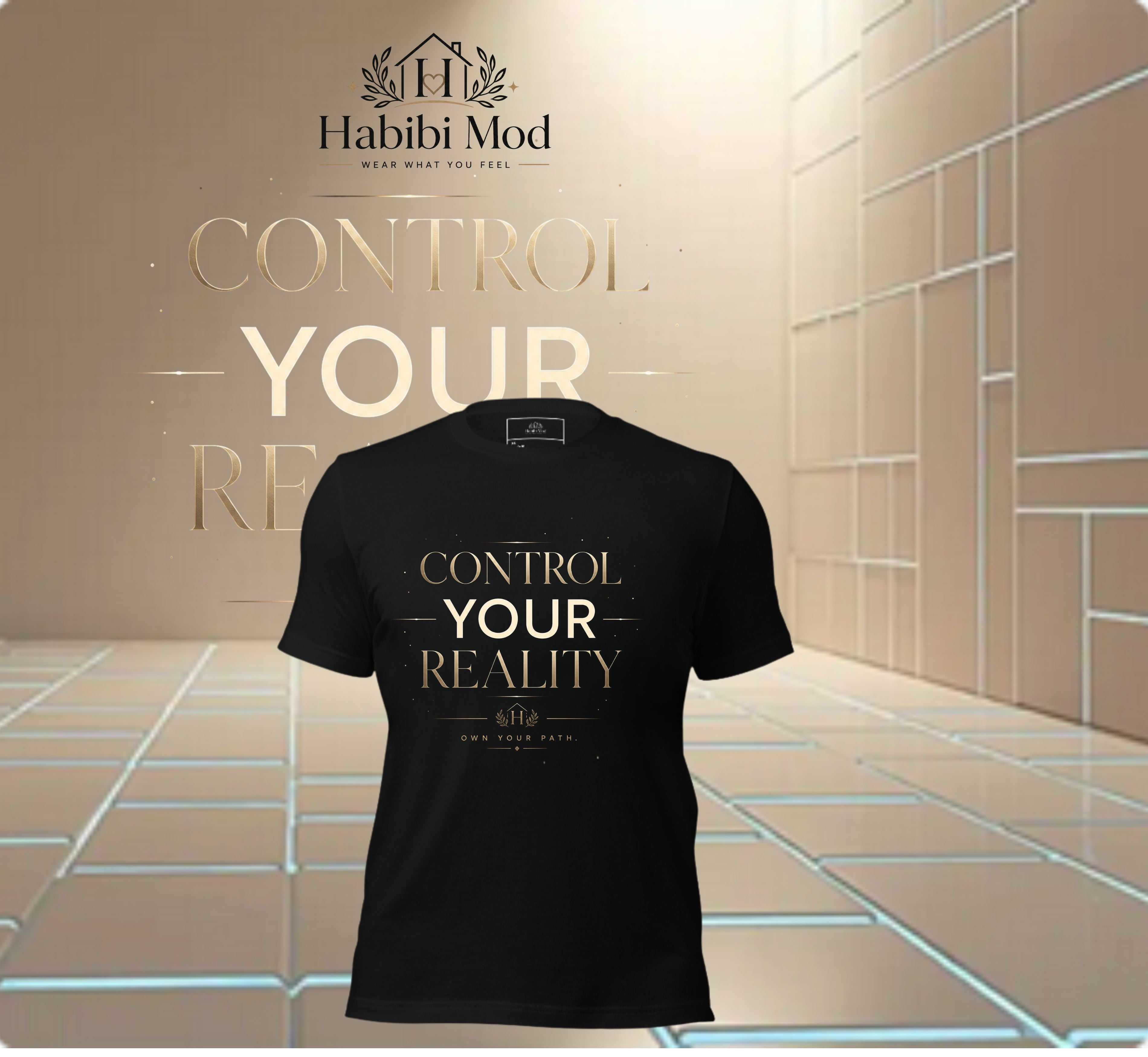 ST008 - CONTROL YOUR REALITY Tee