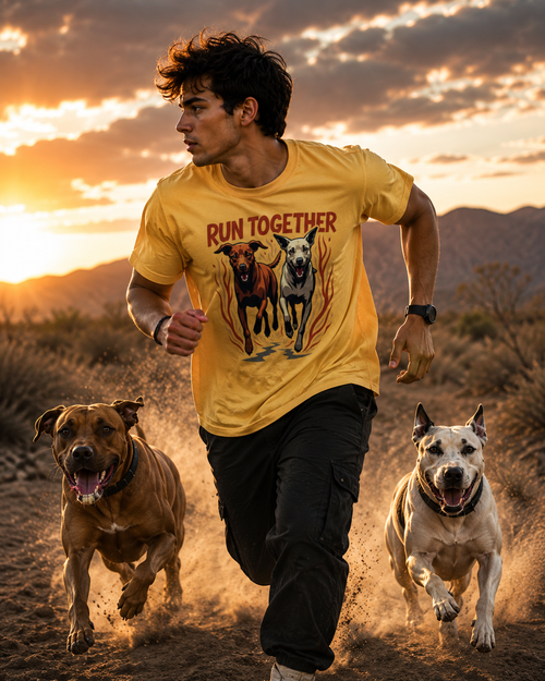 45-LS008 - RUN TOGETHER Tee