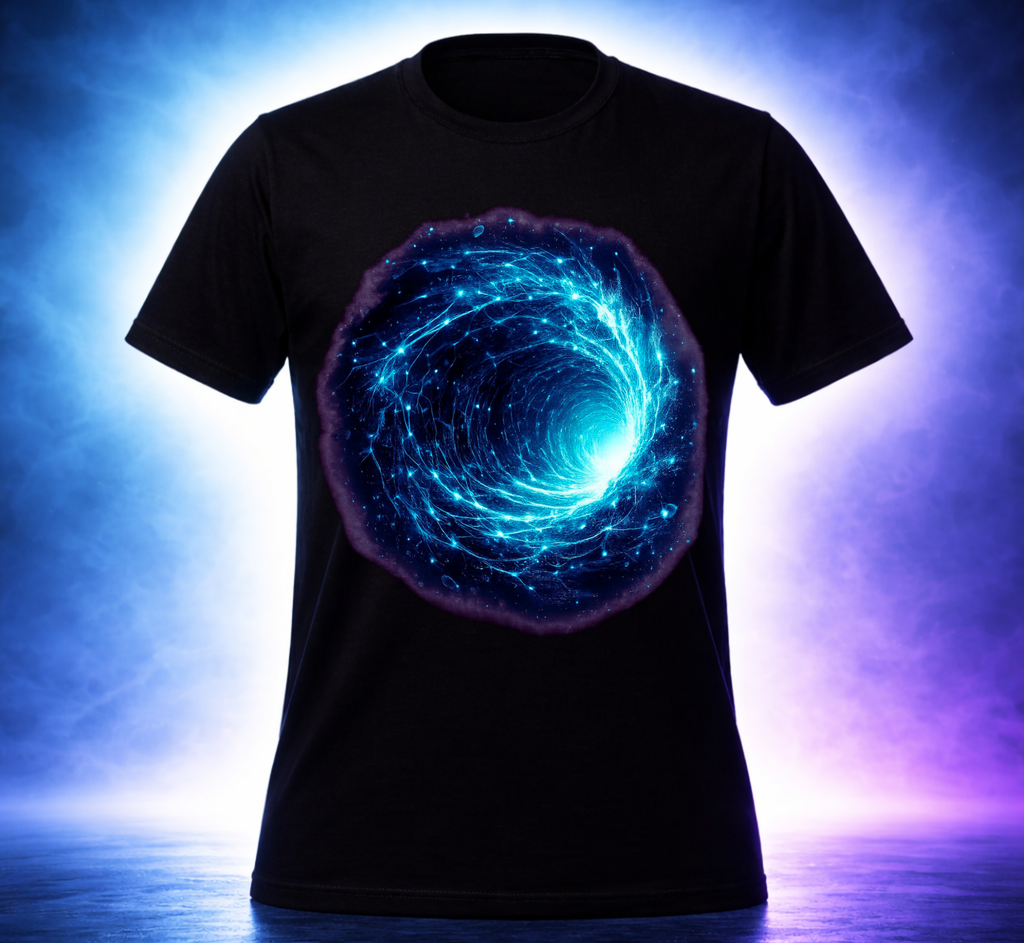 D093-Unisex T-Shirt - "ENERGY VORTEX" Design