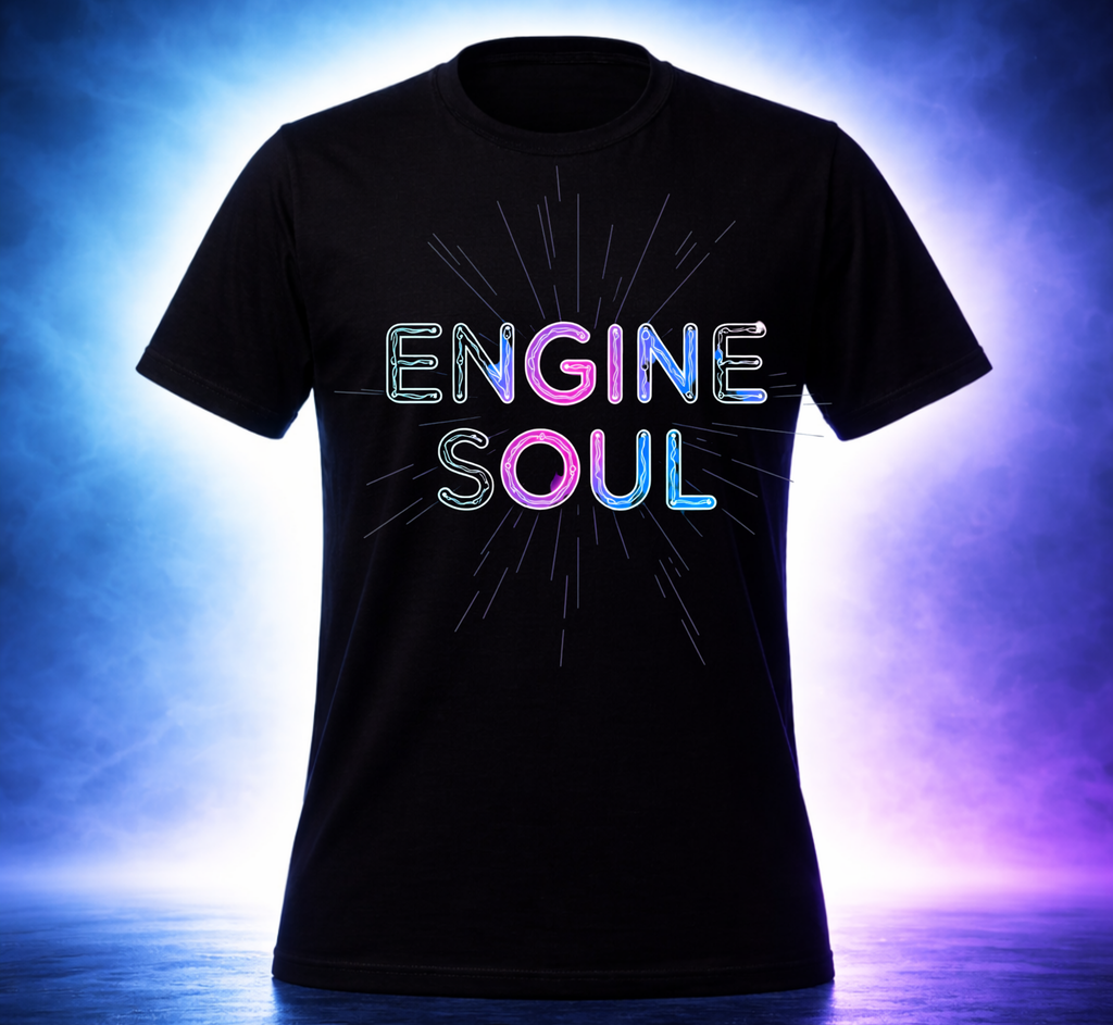 D105-Unisex T-Shirt - "ENGIN SOUL" Design