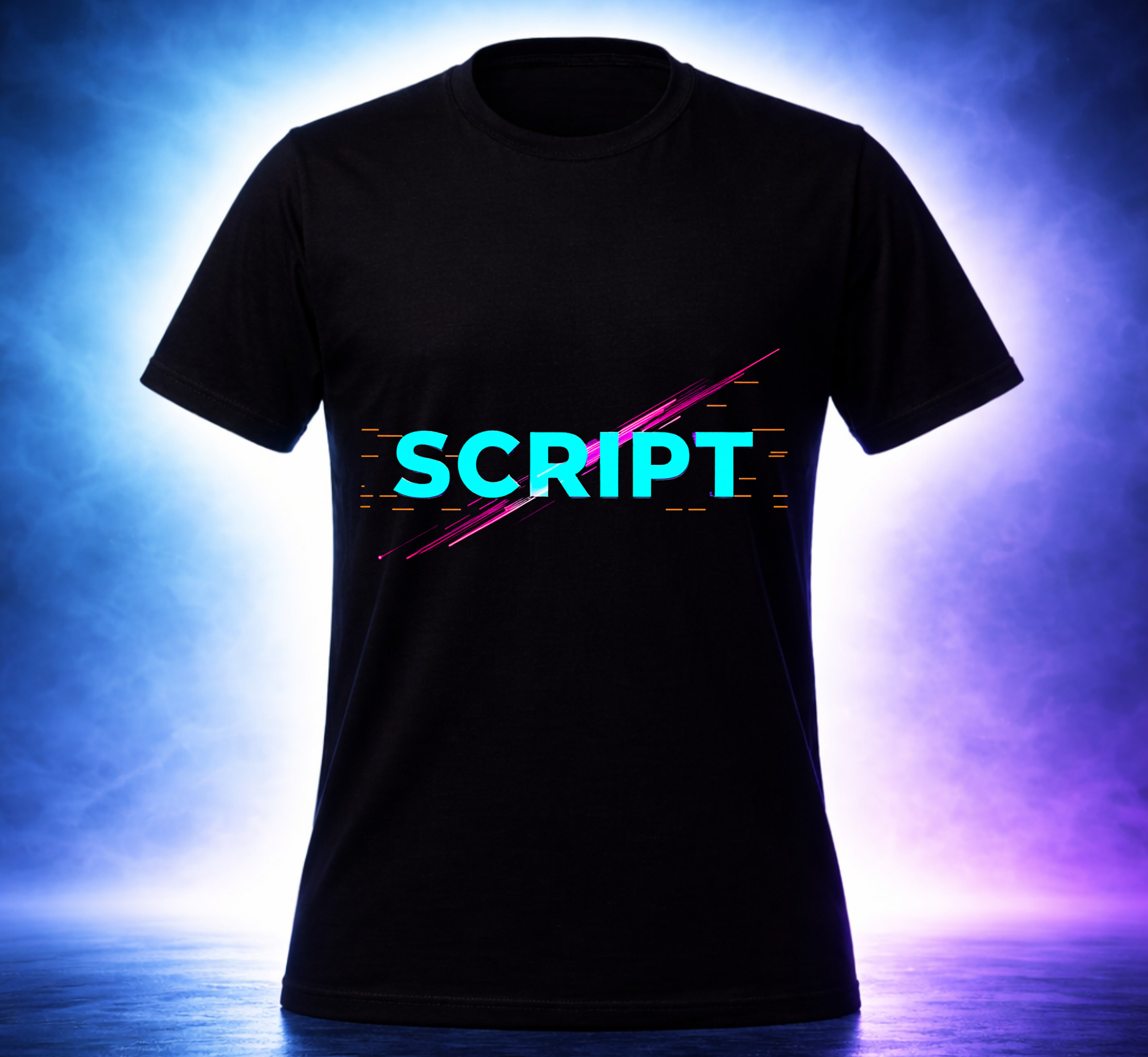 D113-Unisex T-Shirt - "SCRIPT" Design