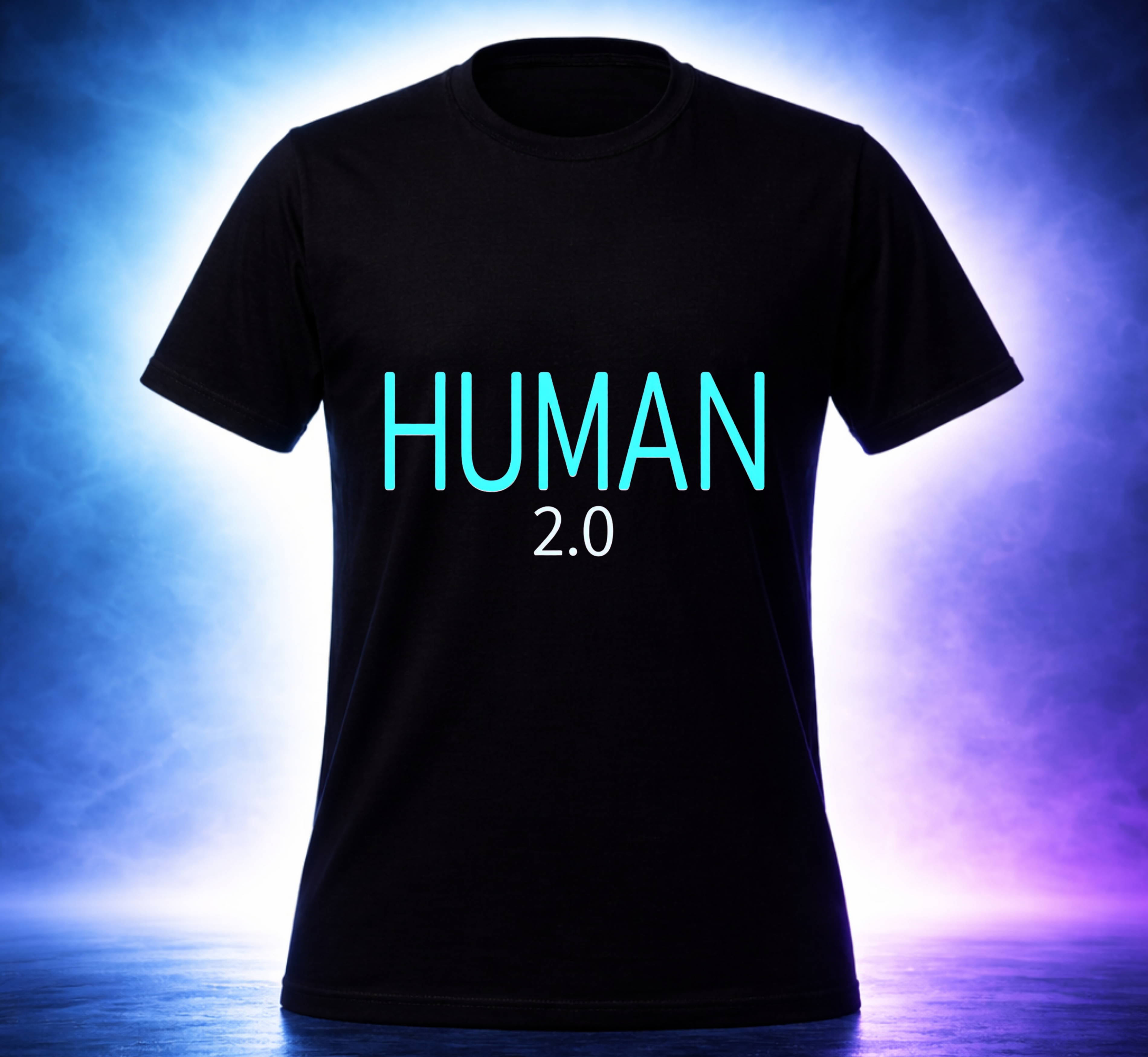 D218-Unisex T-Shirt – “HUMAN 2.0” Design