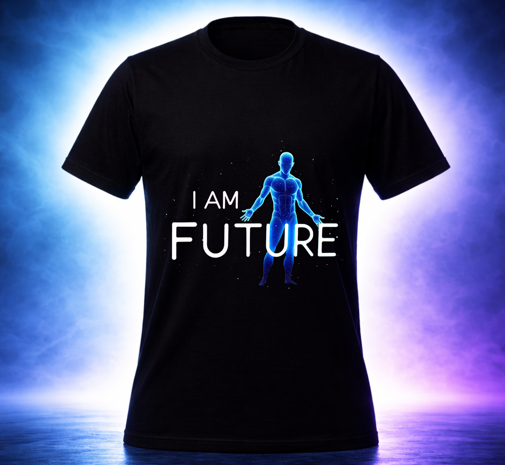 D019-Unisex T-Shirt -"I AM THE FUTURE" Design