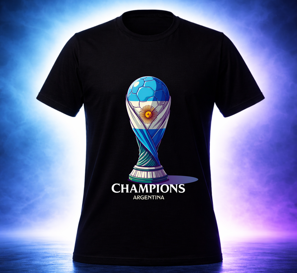 D258-Unisex t-shirt-"ARGENTINA WORL CUP" Design