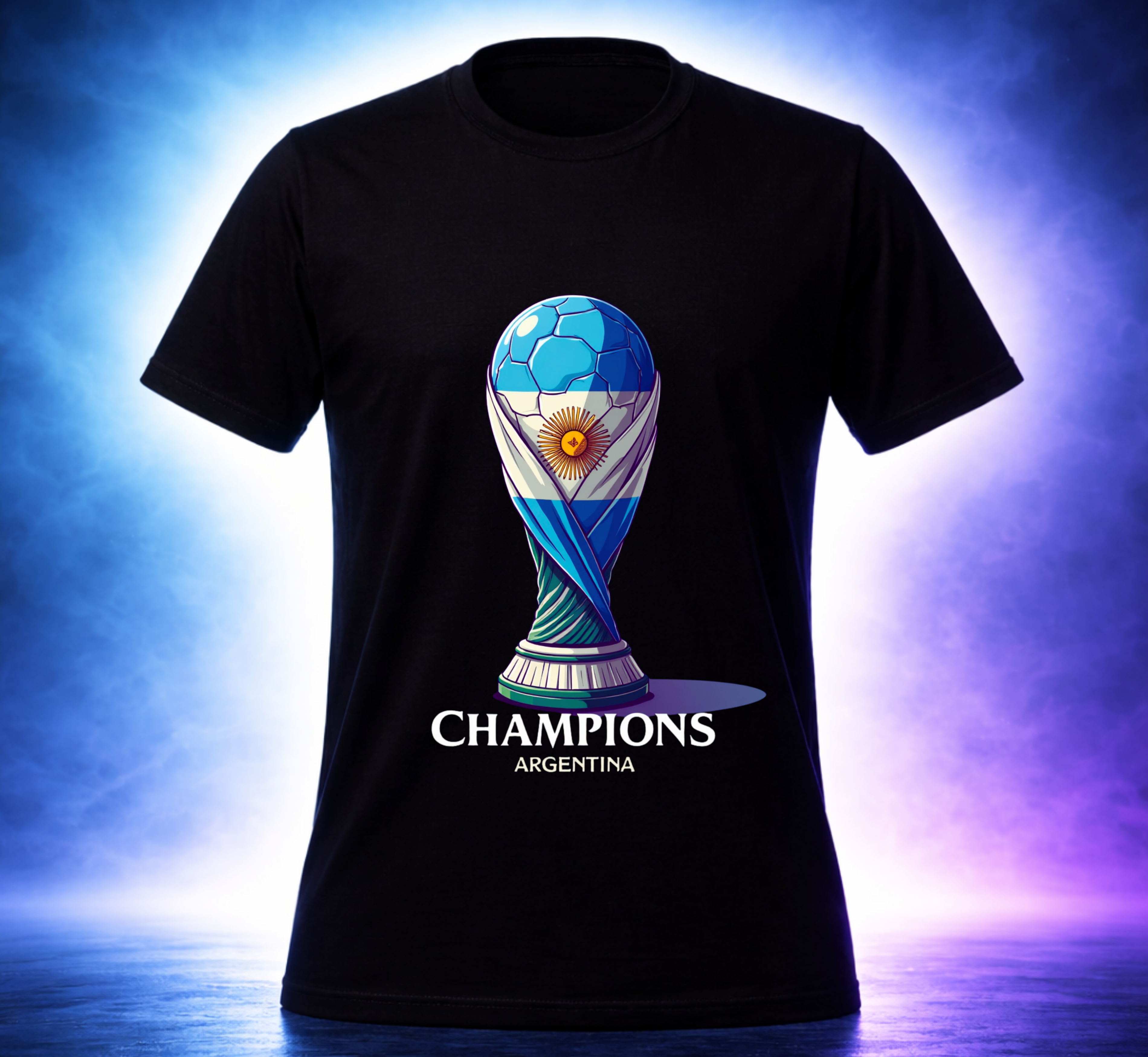 D258-Unisex t-shirt-"ARGENTINA WORL CUP" Design