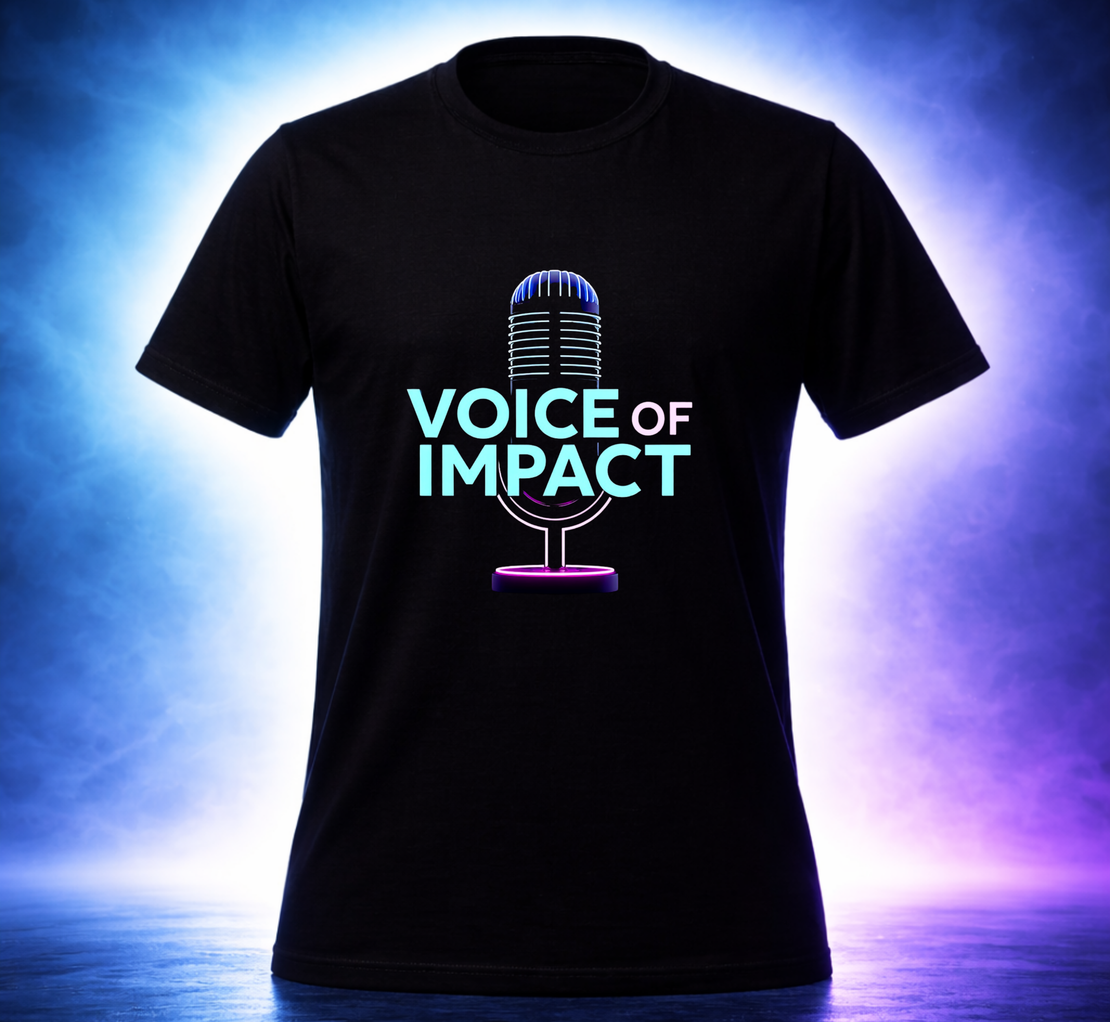 D118-Unisex T-Shirt - "VOICE OF IMPACT" Design