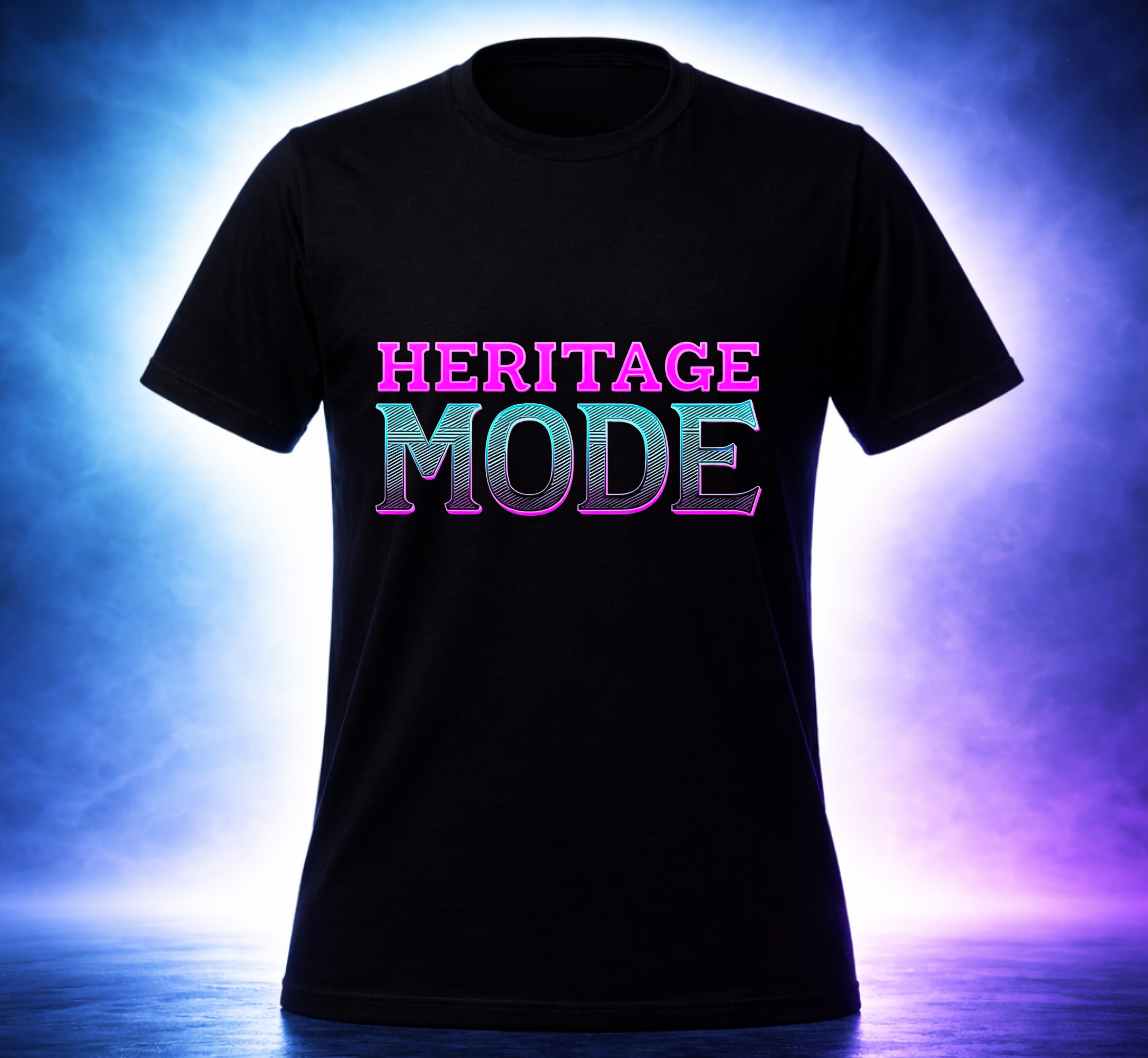 D196-Unisex t-shirt - "HERITAGE MODE" Design