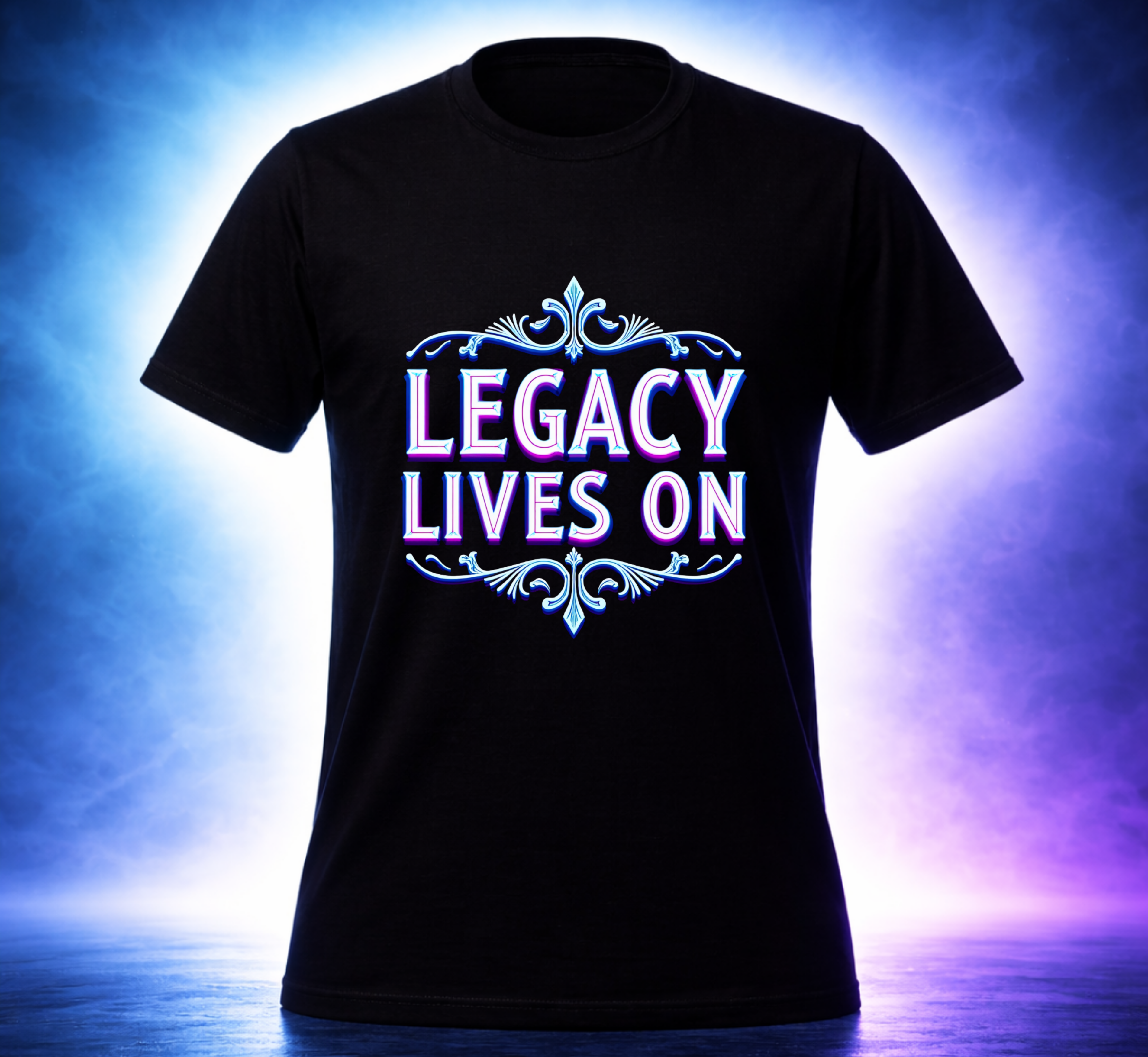 D194-Unisex T-Shirt -"LEGACY LIVES ON" Design