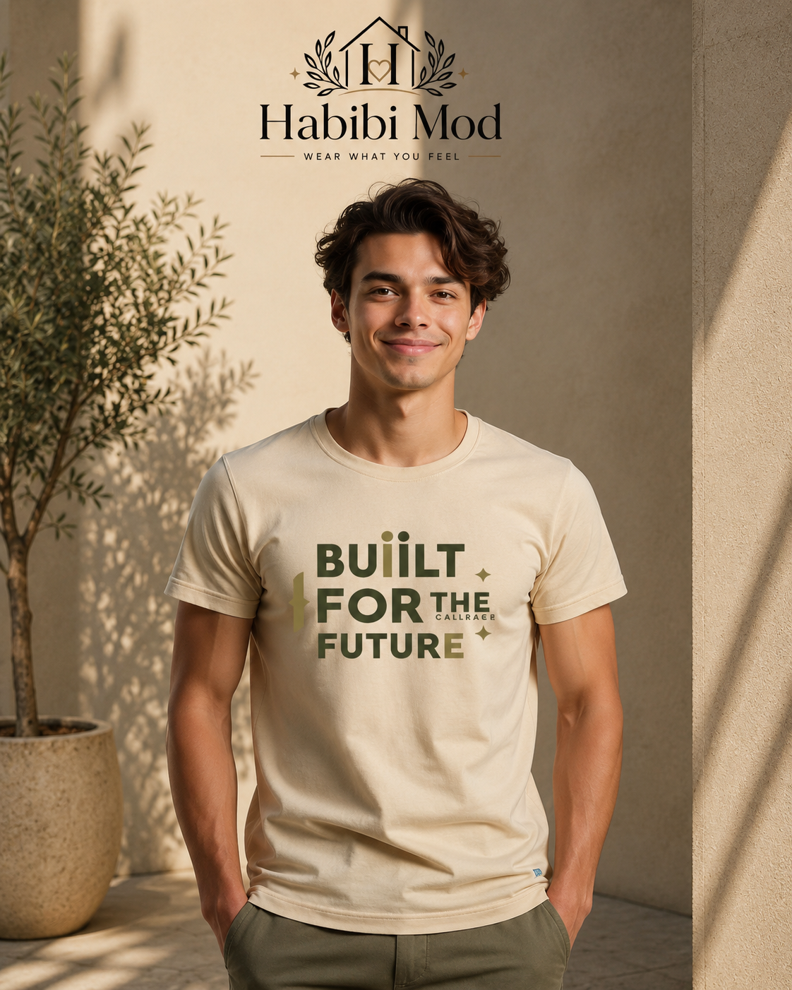 ST001 - BUILT FOR THE FUTURE tee