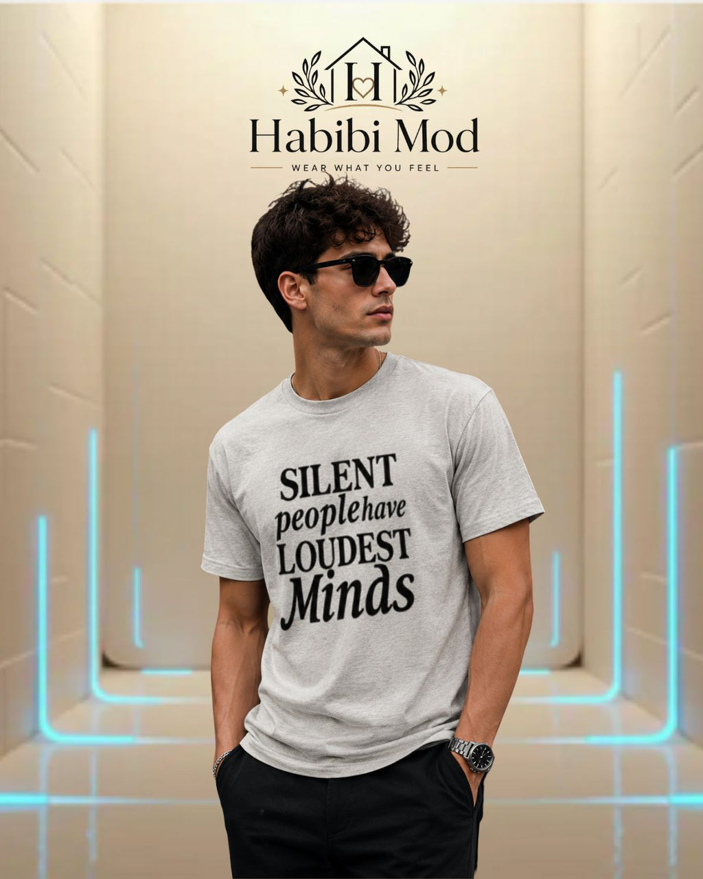 ST006 - SILENT PEOPLE HAVE THE LOUDEST MINDS Tee