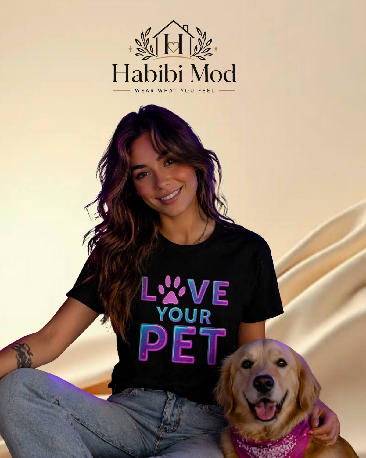 Unisex – LOVE YOUR PET Tee