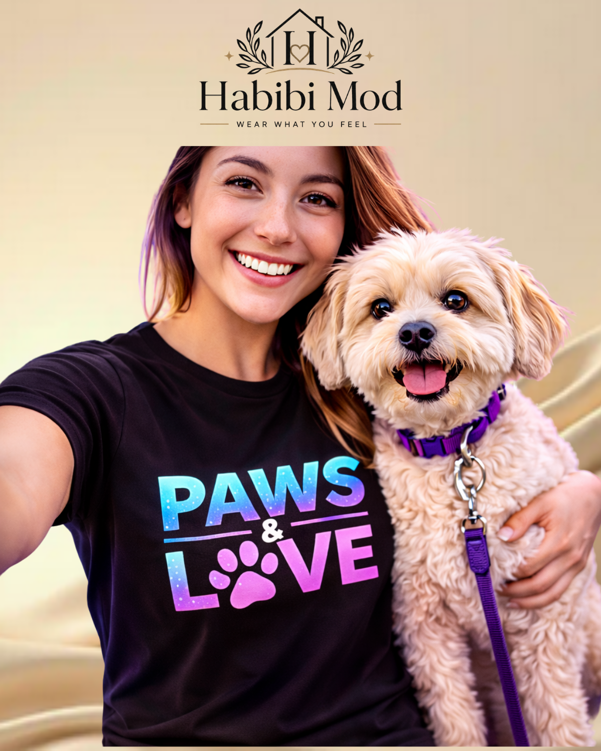 Unisex  - PAWS LOVE Tee