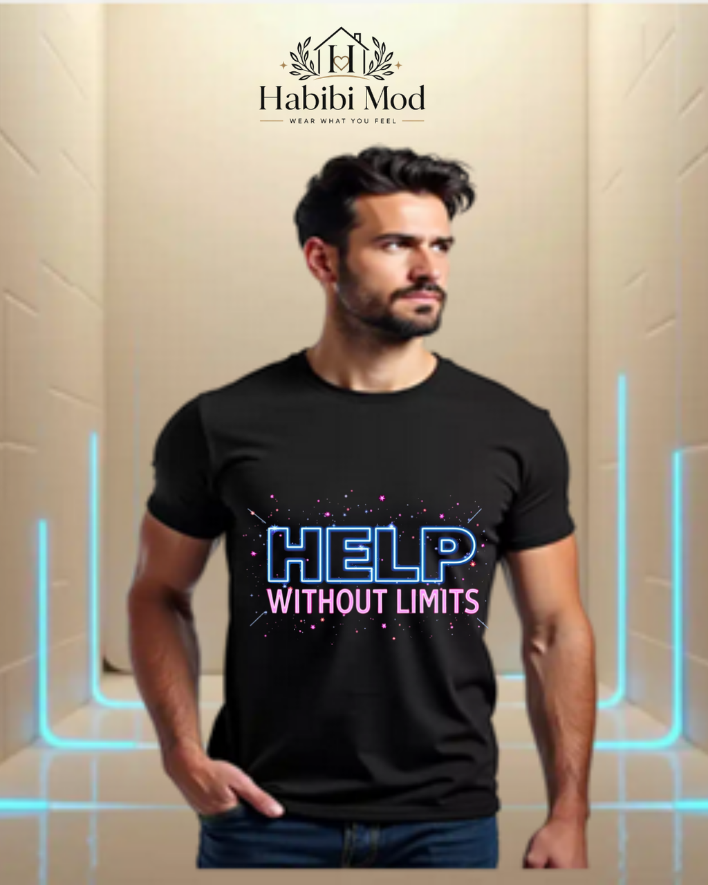 Unisex  –  HELP WITHOUT LIMITS Tee