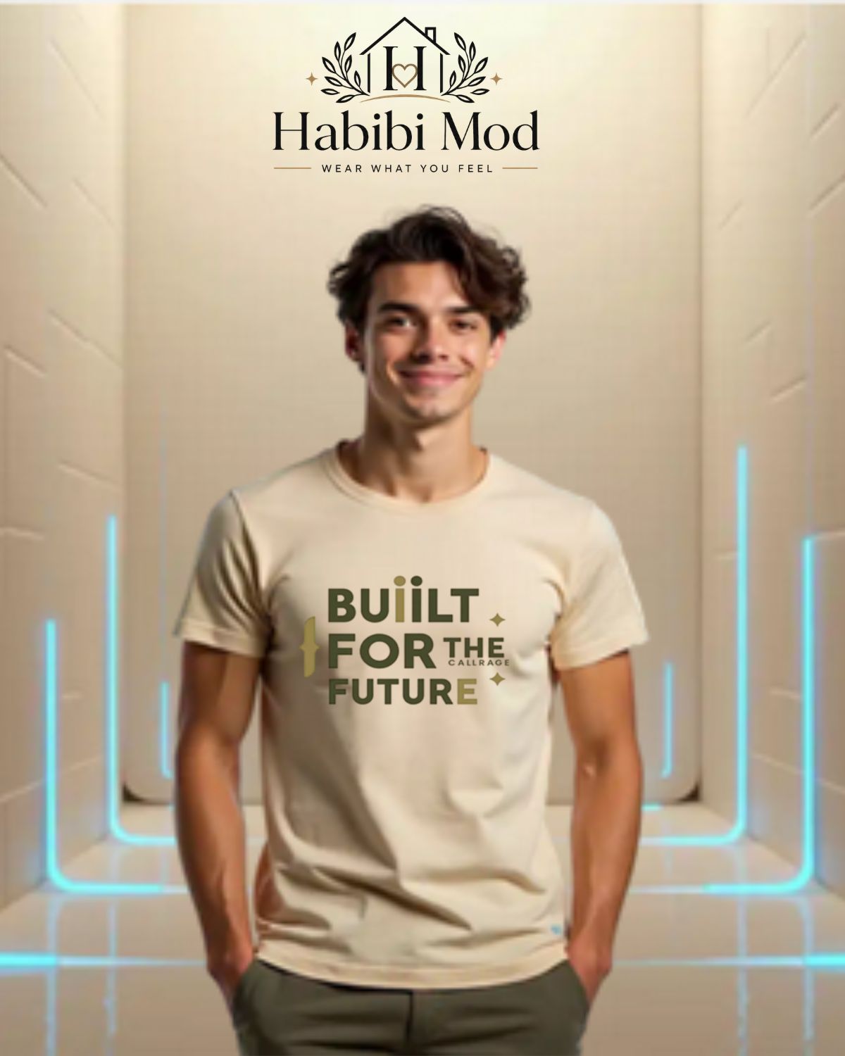 ST001 - BUILT FOR THE FUTURE tee
