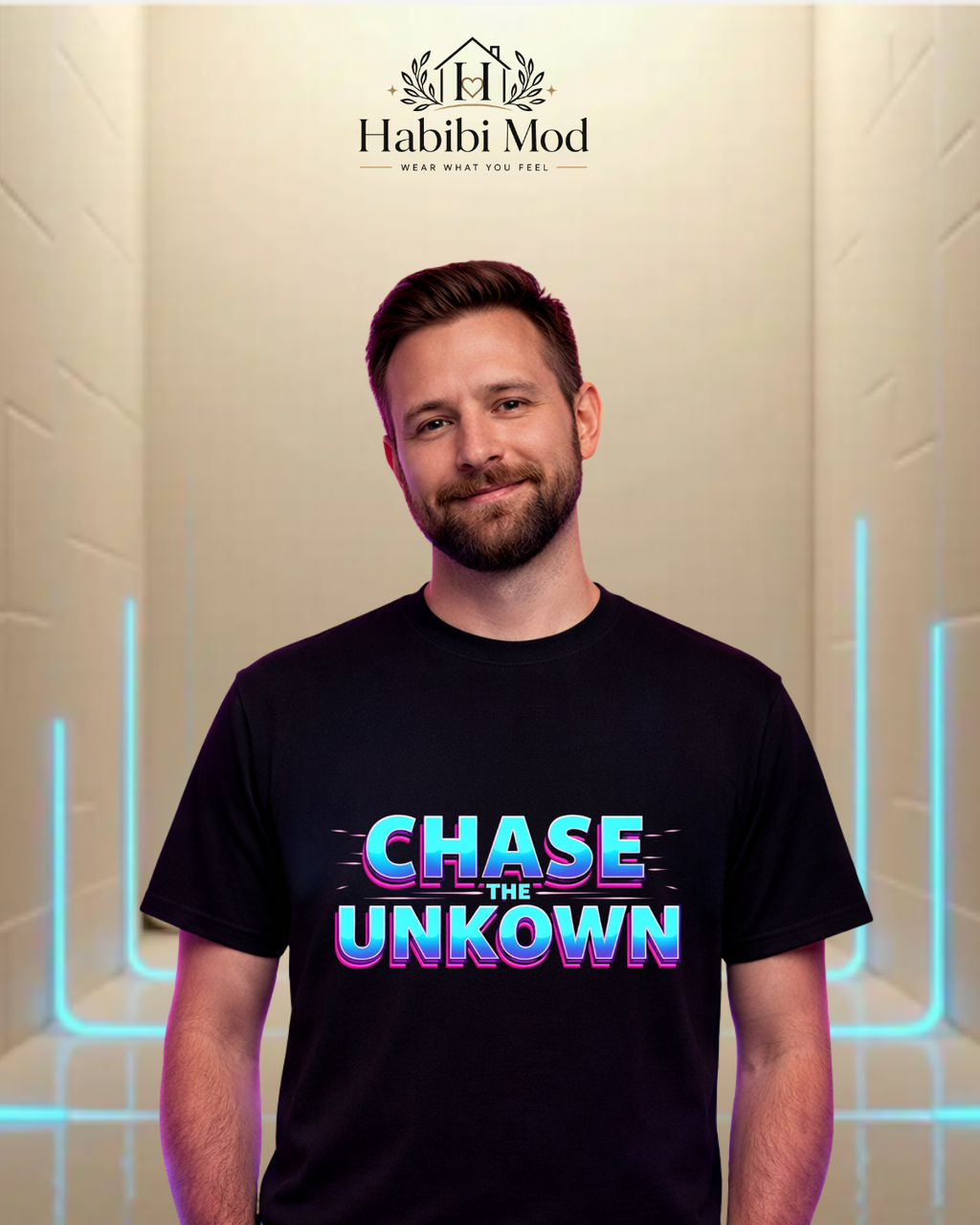 Unisex – CHASE THE UNKOWN Tee