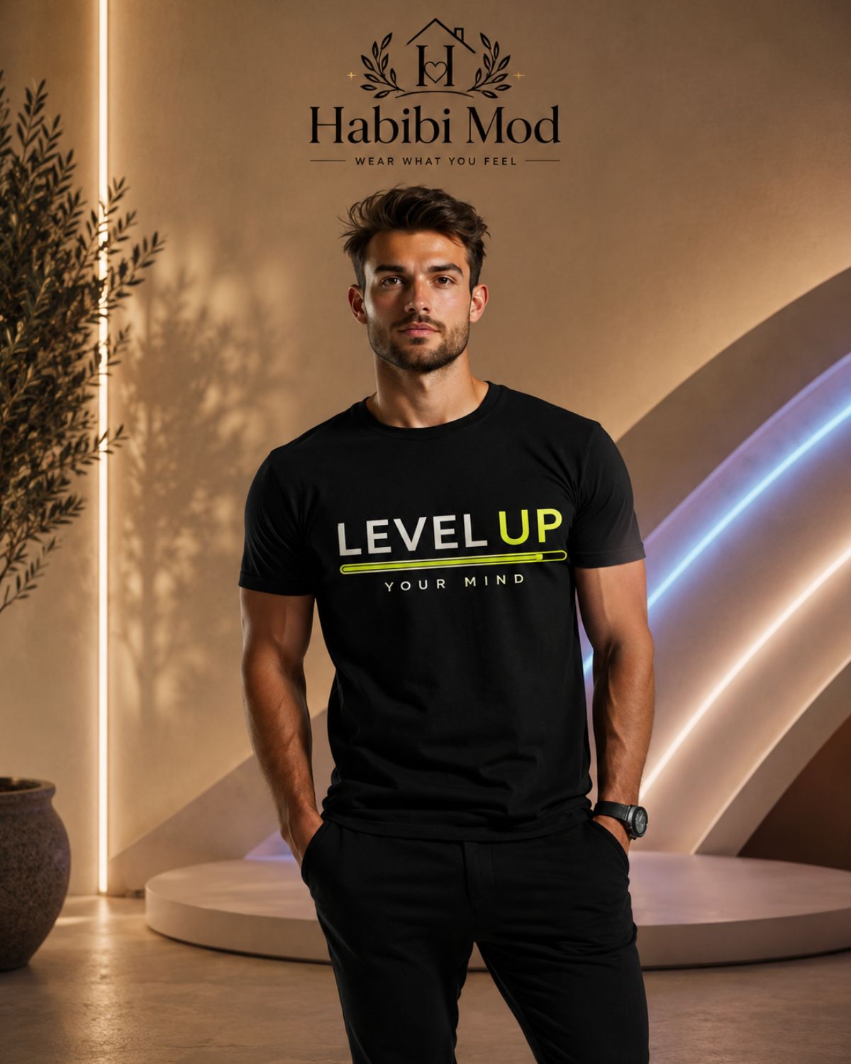 TG003- Unisex - LEVEL UP YOUR MIND Tee