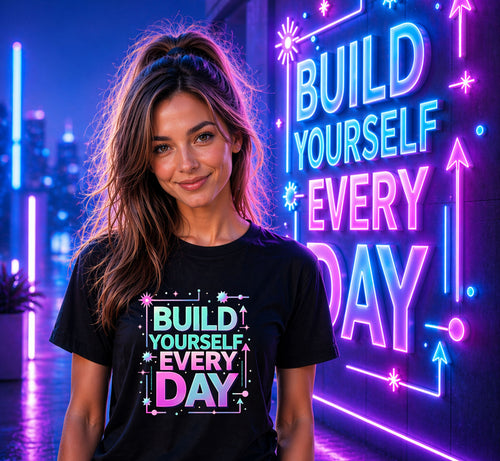 BUILD YOURSELF EVERY DAY – Unisex Tee