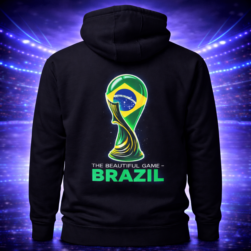 D257-Unisex Hoodie-Brazil Future Mode Hoodie – The Beautiful Game Edition