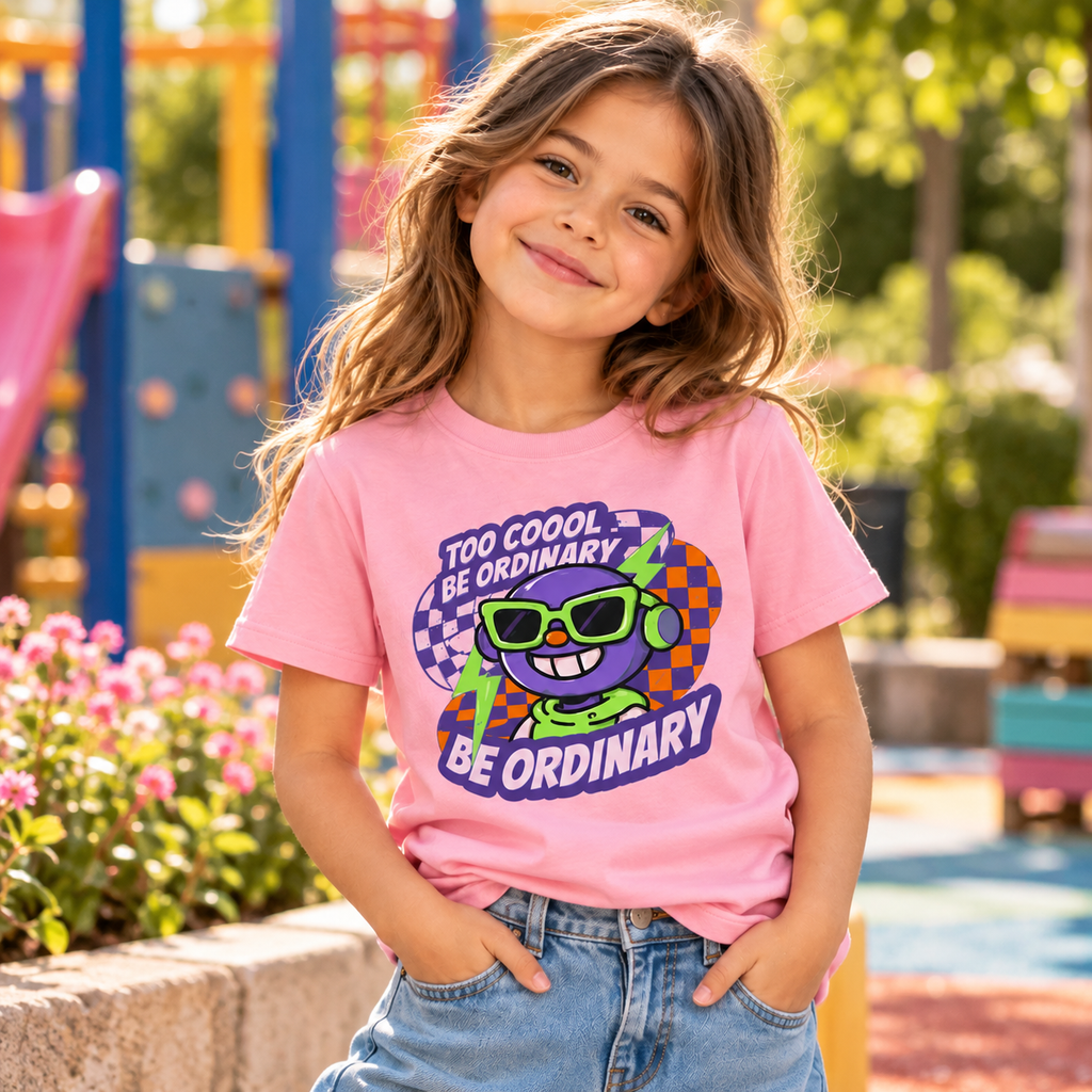 TOO COOL TO BE ORDINARY - Kids Graphic T-Shirt