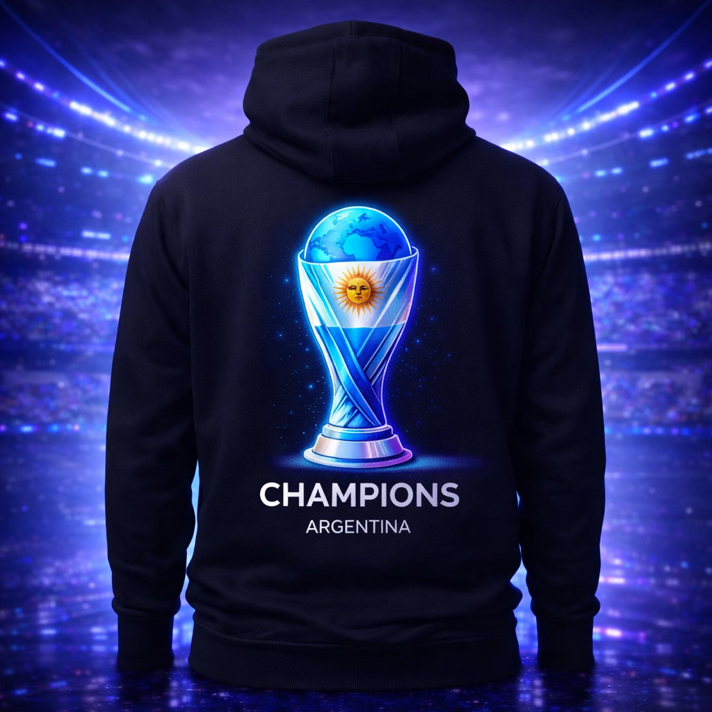 D258-Unisex Hoodie-Argentina Future Mode Hoodie – The Beautiful Game Edition