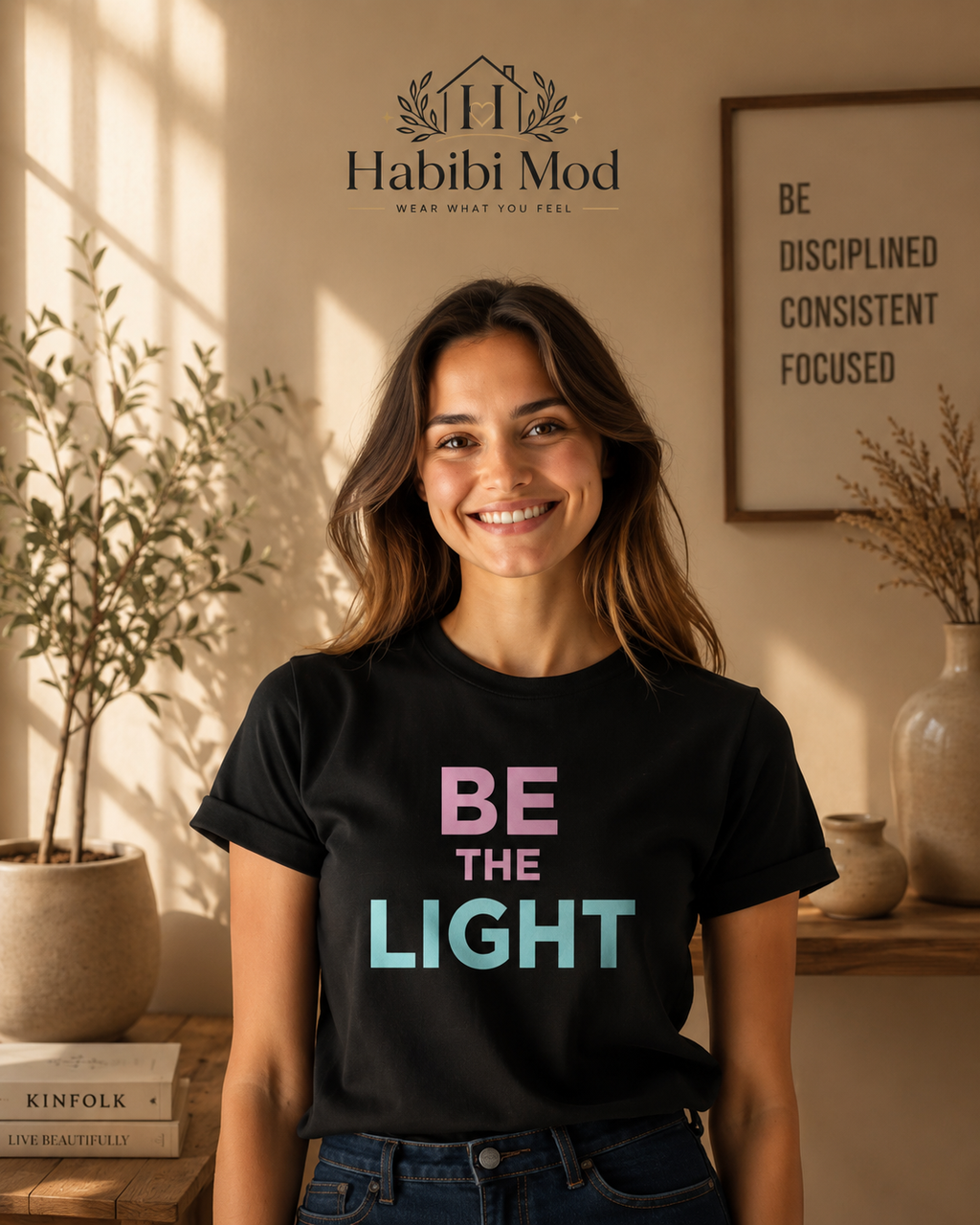 Unisex –  BE THE LIGHT Tee