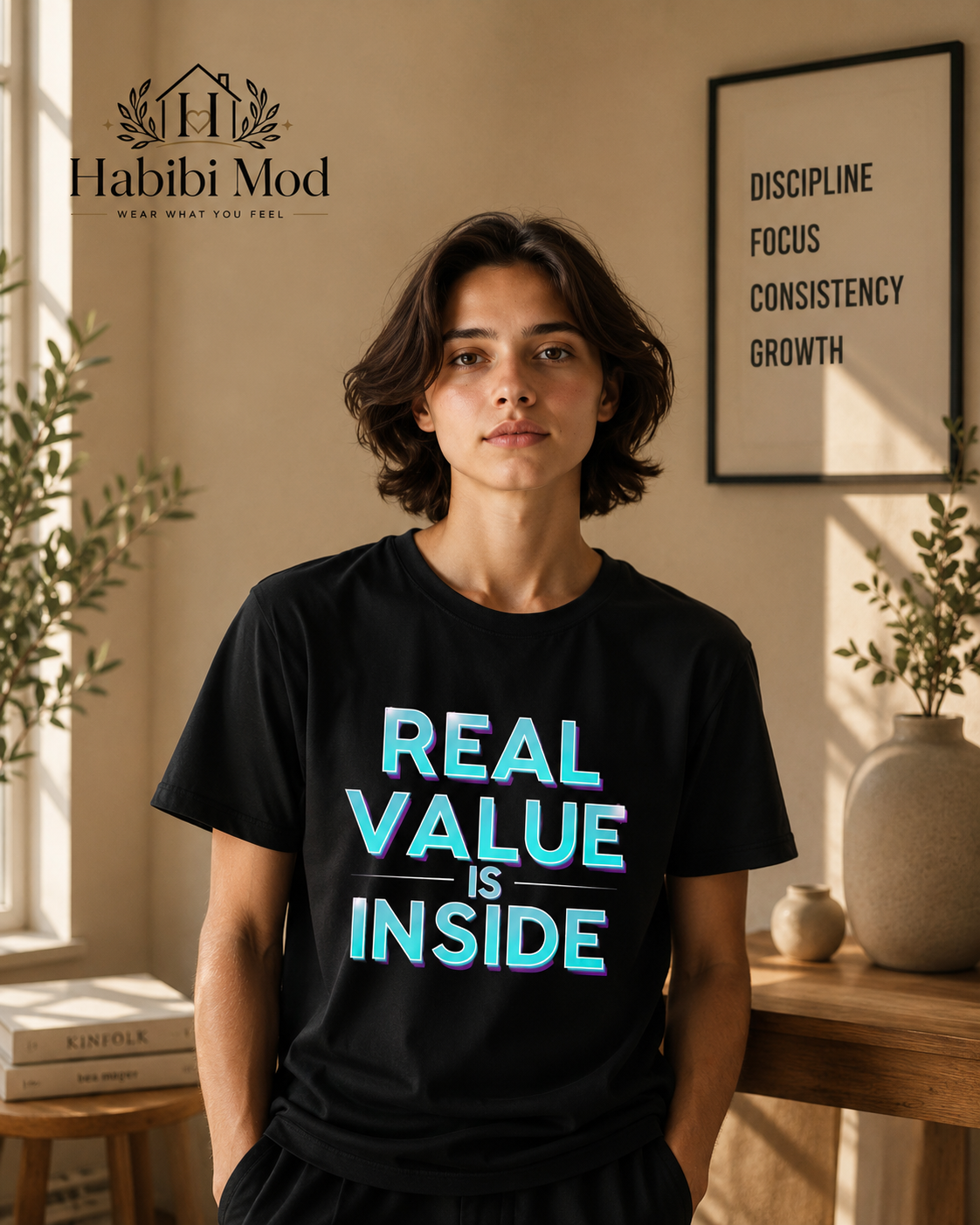 Unisex  – REAL VALUE IS INSIDE Tee