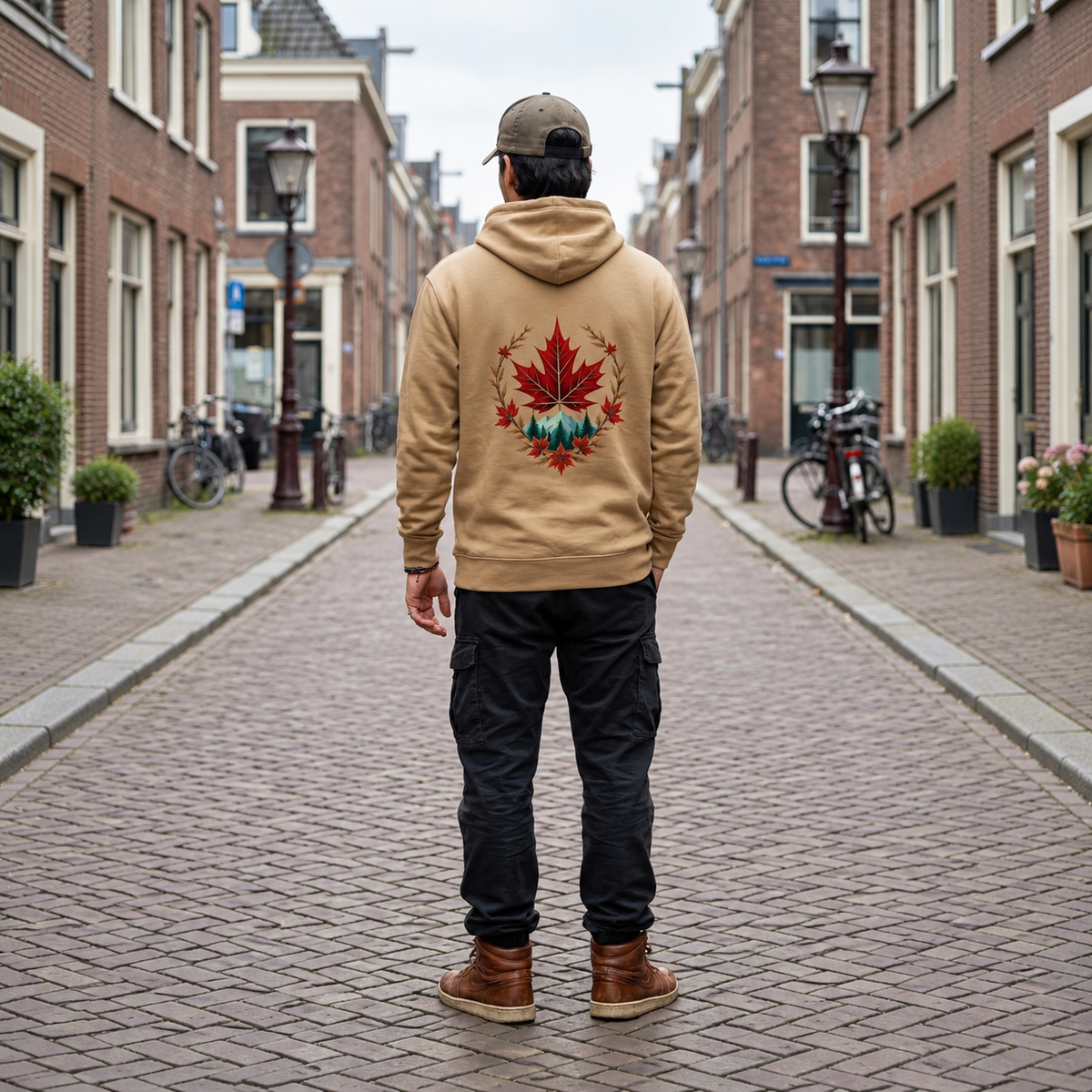 Luxury Canadian heritage design - Unisex Hoodie