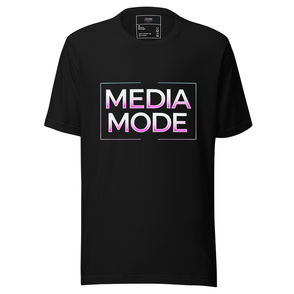 D111-Unisex T-Shirt - "MEDIA MODE" Design