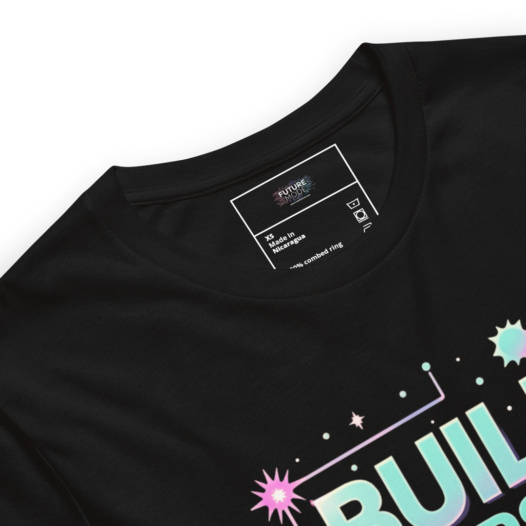 D287-Unisex T-Shirt –"BUILD YOURSELF EVERY DAY” Design